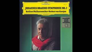 Brahms  Symphony No2  Karajan [upl. by Nessaj1]