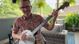 Sourwood Mountain  Monday Mornin Jo  Clawhammer Banjo Song  Open G Tuning [upl. by Wanfried311]