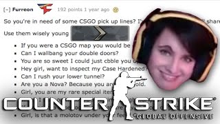 CSGO PICKUP LINES  CSGO SUPER MLG DANK STREAM HIGHLIGHTS 61 [upl. by Hueston]