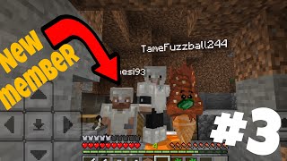 A New Member Minecraft mobile series episode 3 [upl. by Alane]