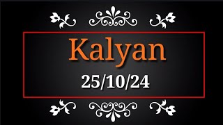 kalyan matka 251024 [upl. by Avrenim538]