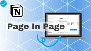 How To Create Page In Page On Notion [upl. by Euqinemod]