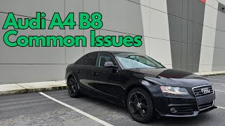 Audi A4 Common Problems  B8  BEFORE You Buy [upl. by Cyb]