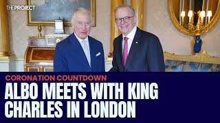 Prime Minister Anthony Albanese Meets With King Charles In Countdown To The Coronation [upl. by Pontias117]