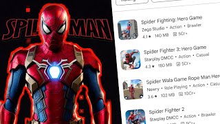 I found a 2 realistic secret SpiderMan game from play store Smartboyz95 [upl. by Naillig]