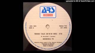 Moskwa TV  Tekno Talk M M M Mix [upl. by Aidroc897]