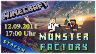 Minecraft quotMonster Factoryquot StreamAnkündigung 5 SebiKruHerrBlaze [upl. by Yentruoc]