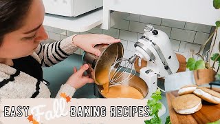 Baking Fall Treats with Me  Amish Whoopie Pie Recipe  Trying Pumpkin Snickerdoodle Cookies [upl. by Kiri]