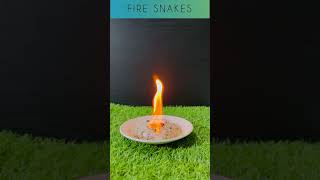 Decomposition Reaction  Chemistry  Science Experiment  Fire snake  shorts experiment viral [upl. by Dierdre]