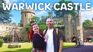 Is Warwick Castle worth visiting  Travel vlog  234 [upl. by Medorra]