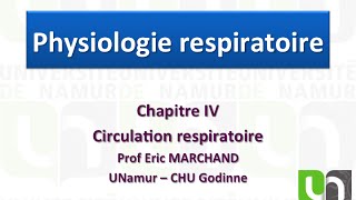 Video 5 Circulation pulmonaire [upl. by Peers237]