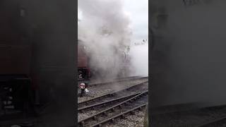 Gloucestershire Warwickshire Railway  GWR Black 3850 at Toddington trains railway gwr steam [upl. by Darla]