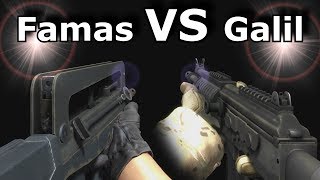 CSGO Galil VS Famas  Which is better [upl. by Repotsirhc]