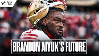 🏈 Do the 49ERS want BRANDON AIYUK long term  The Exempt List  Yahoo Sports [upl. by Barrada]