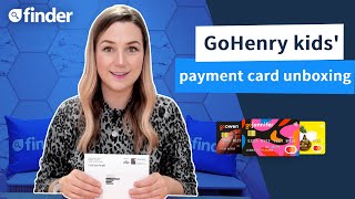 Unboxing GoHenry kids payment card [upl. by Eynaffit]