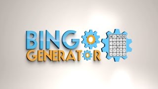 How to generate bingo cards with the Bingo Card Generator Excel program [upl. by Poole142]