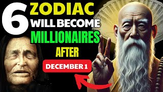 6 Zodiac Signs WILL BECOME MILLIONAIRES after December 1st 2024 Buddhist teachings [upl. by Odlanyer]