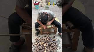 The process of making a bamboo tray [upl. by Lerrehs412]