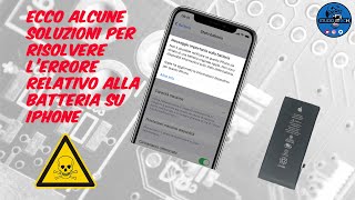 Messaggio Importante sulla Batteria iPhone [upl. by Astrea]