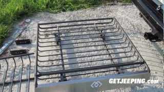 How To Installing Yakima MegaWarrior Gear Rack  GetJeeping [upl. by Nissensohn]