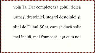 Strîngeți fărîmiturile  Vol 7  Vorbirea 34 [upl. by Mansoor]