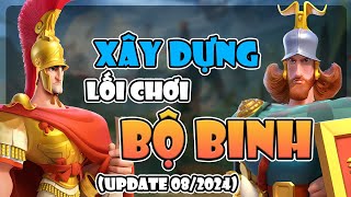 Xây dựng lối chơi Bộ Binh  Update 082024  Rise of Kingdoms [upl. by Kata]