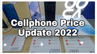 CELLPHONE PRICE UPDATE IN THE PHILIPPINES 2022 [upl. by Sudhir314]