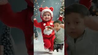 Jingle bells Christmas status  childs songs  jingle bells  happy Christmas  merry Christmas [upl. by Ydok]