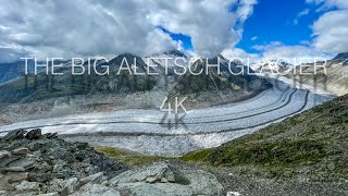 The melting Aletsch Glacier  Der schmelzende Aletsch Gletscher 4K [upl. by Nayek]