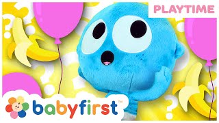 Toddler Learning Videos  Riddles for kids with GooGoo amp Harry  Fun games for babies  BabyFirst TV [upl. by Glinys]