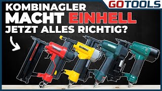 Einhell schlägt DeWalt Metabo und Prebena Druckluft Kombinagler im Vergleichstest Inkl Verlosung [upl. by Ratna]