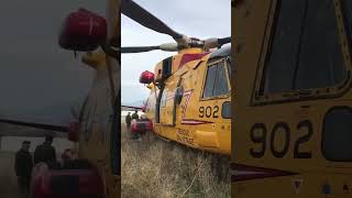 RCAF AgustaWestland CH149 Cormorant in Vernon BC aviation shorts canada ￼ [upl. by Lupien453]