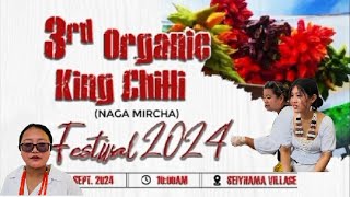 King Chilli Festival Nagaland SEIYHAMA VILLAGE 3rd Organic 2024 TakeOffPongenex [upl. by Dougherty]