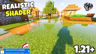 High Realistic Shaders Minecraft PE 1212 Shader MCPE 121  New Working [upl. by Solenne]