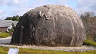 680123 山添村の長寿岩（真直線の謎）Mystery of Giant Rock in Yamazoe [upl. by Wind331]