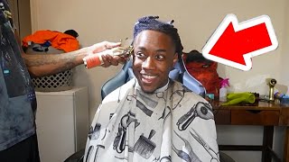 Mondtae WORST Haircut Stream😳 [upl. by Yrol]