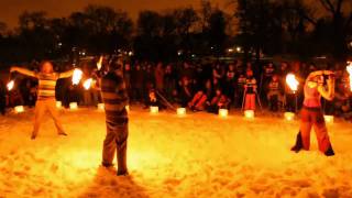 Minneapolis Luminary Loppet  fire and ice [upl. by Saixela]