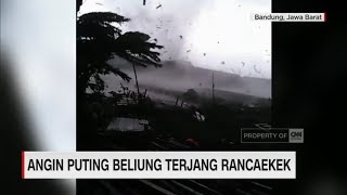 Detikdetik Angin Puting Beliung Terjang Rancaekek Bandung [upl. by Iv]