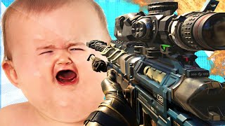 1V1 VS THE BIGGEST CRY BABY ON BO3 Black Ops 3 Trolling [upl. by Ordway]