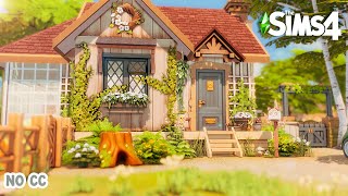 Warm Cottage l The Sims 4 Speed Build [upl. by Enella]