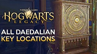 Hogwarts Legacy  Daedalian Keys Quest ALL CABINET LOCATIONS [upl. by Notniuq]