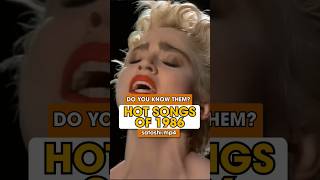 Do You Know These 1986 Hits music 80smusic ranking 80s [upl. by Sevein]