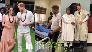 Prince Harry amp Duchess Meghan Markle In Nigeria Abuja amp Kaduna On A Three Day Visit In West Africa [upl. by Ikairik864]