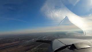 Getting recurrent in a Piper Warrior at Lewis University Airport [upl. by Gawen424]