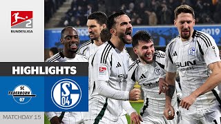 Schalke Stun Table Leader  SC Paderborn 07  FC Schalke 04  Highlights  MD15 Bundesliga 2 2425 [upl. by Ruder]