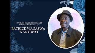 OBSEQUIES OF THE LATE PATRICK WANASWA WANYONYI [upl. by Ahsenal]