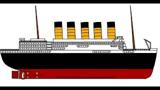 My fictional ship horn  RMS James [upl. by Aciretehs162]