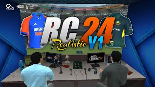 Real Cricket 24 Realistic V1  Stark Mods [upl. by Millburn]