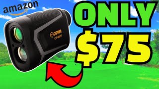 I Tested The CHEAPEST Rangefinder on AMAZON Cigman Golf Rangefinder [upl. by Etnad]