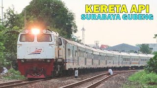 Kumpulan Kereta Api Elit di Stasiun Surabaya Gubeng  Bangunkarta Turangga Bima Ranggajati [upl. by Daas]